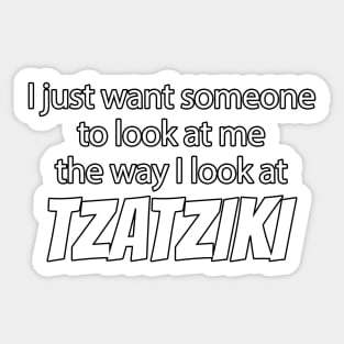 Tzatziki Sticker